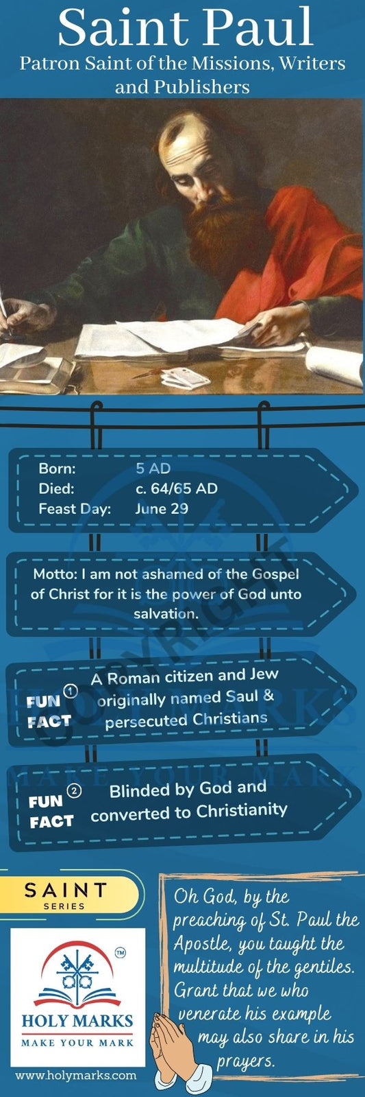 Saint Paul: Bookmark