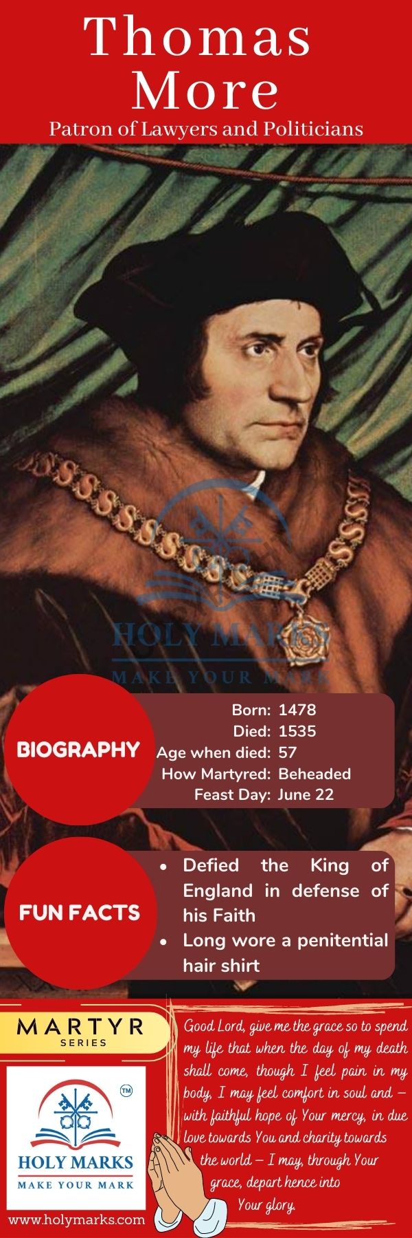 Thomas More: Bookmark